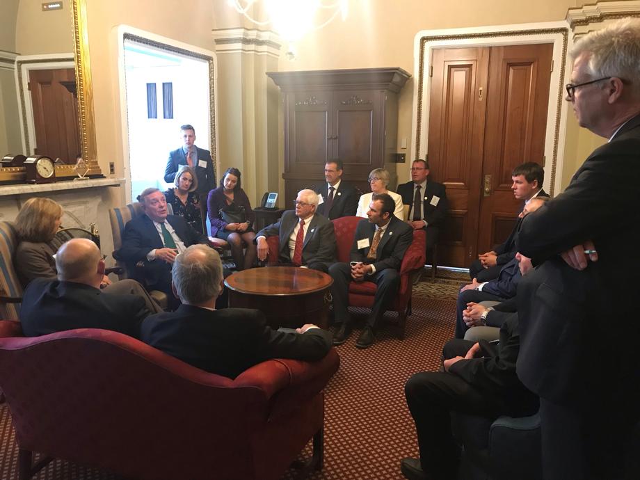Durbin Meets With The Illinois Farm Bureau